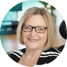 Portrait of Brenda Stuyt, client concierge manager at Financial Innovators Group.