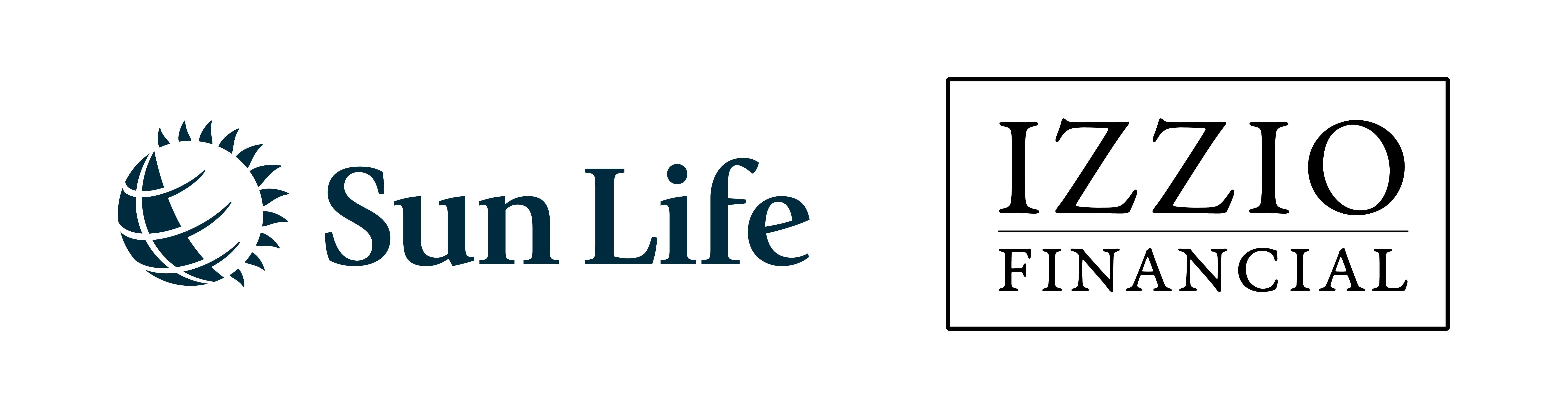 Izzio Financial and Sun Life Logo