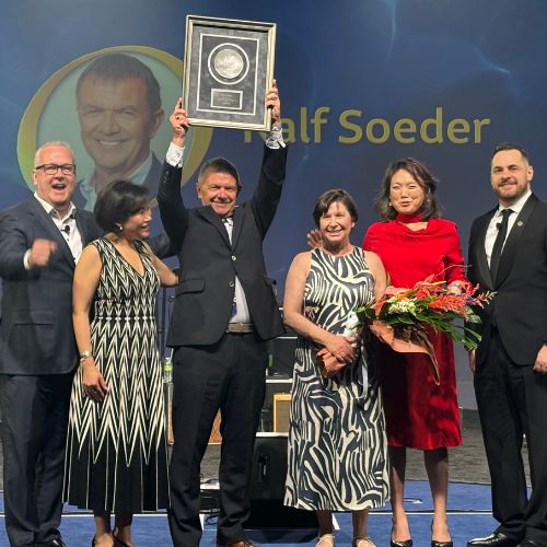 Ralf's SunLife Hall of Fame celebration