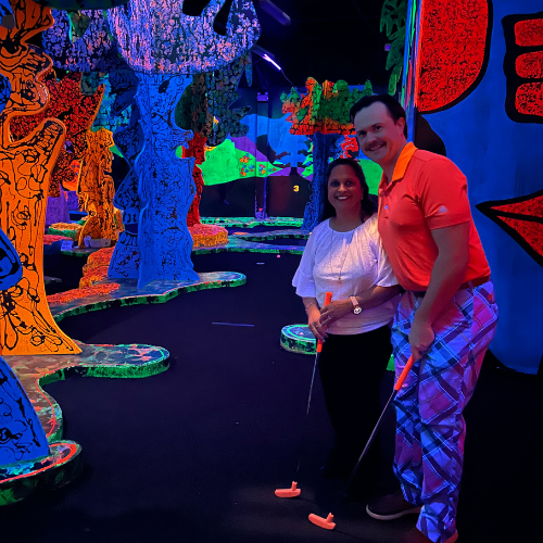WSC Team mini putt event