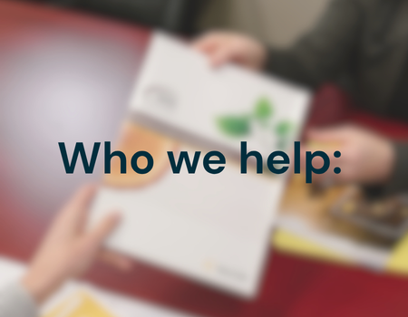 Who we help